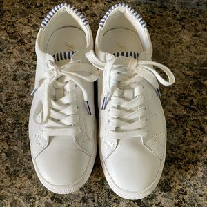J. Crew White Sneakers